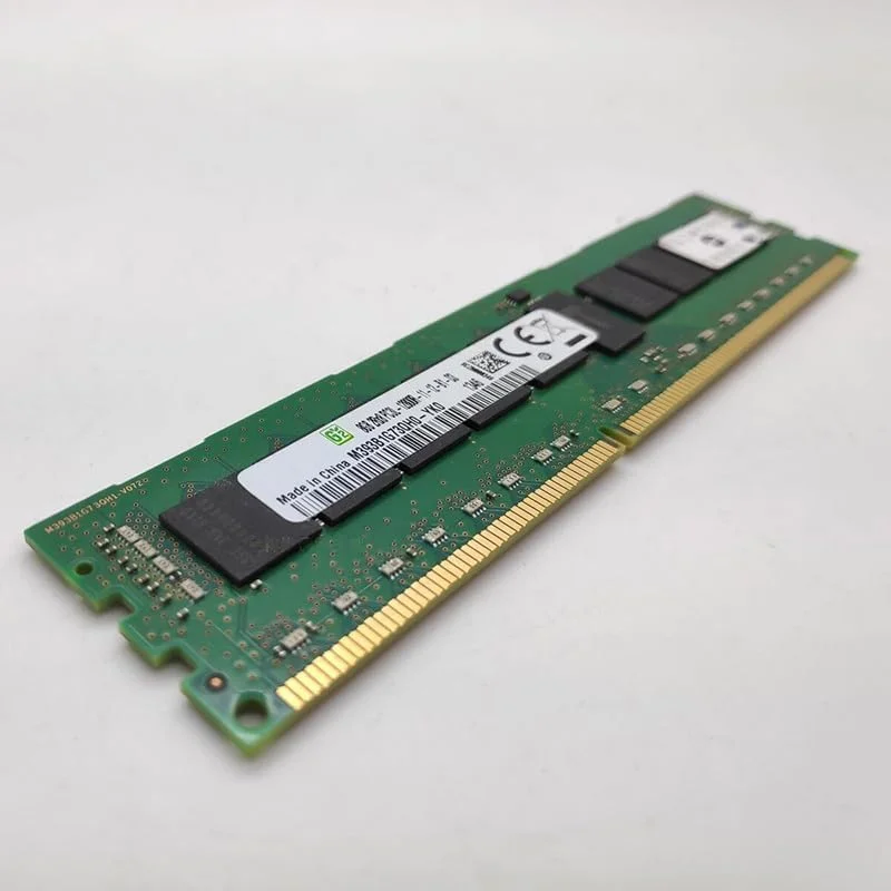 ۲ عدد M393B1G73QH0-YK0 8G 2RX8 PC3L-12800R 1600 ECC REG برای رم سرور
