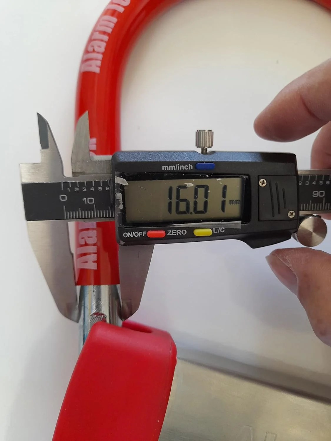 قفل دوچرخه سنگین - قفل U ضد سرقت برای دوچرخه 16 میلی متری فولاد ضد زنگ با آلارم 120 دسی بل ضد آب و هوا 3 کلید