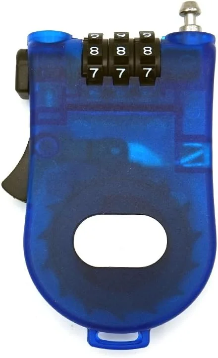 قفل کابلی جمع شونده 90 سانتی متری کریستو (آبی)