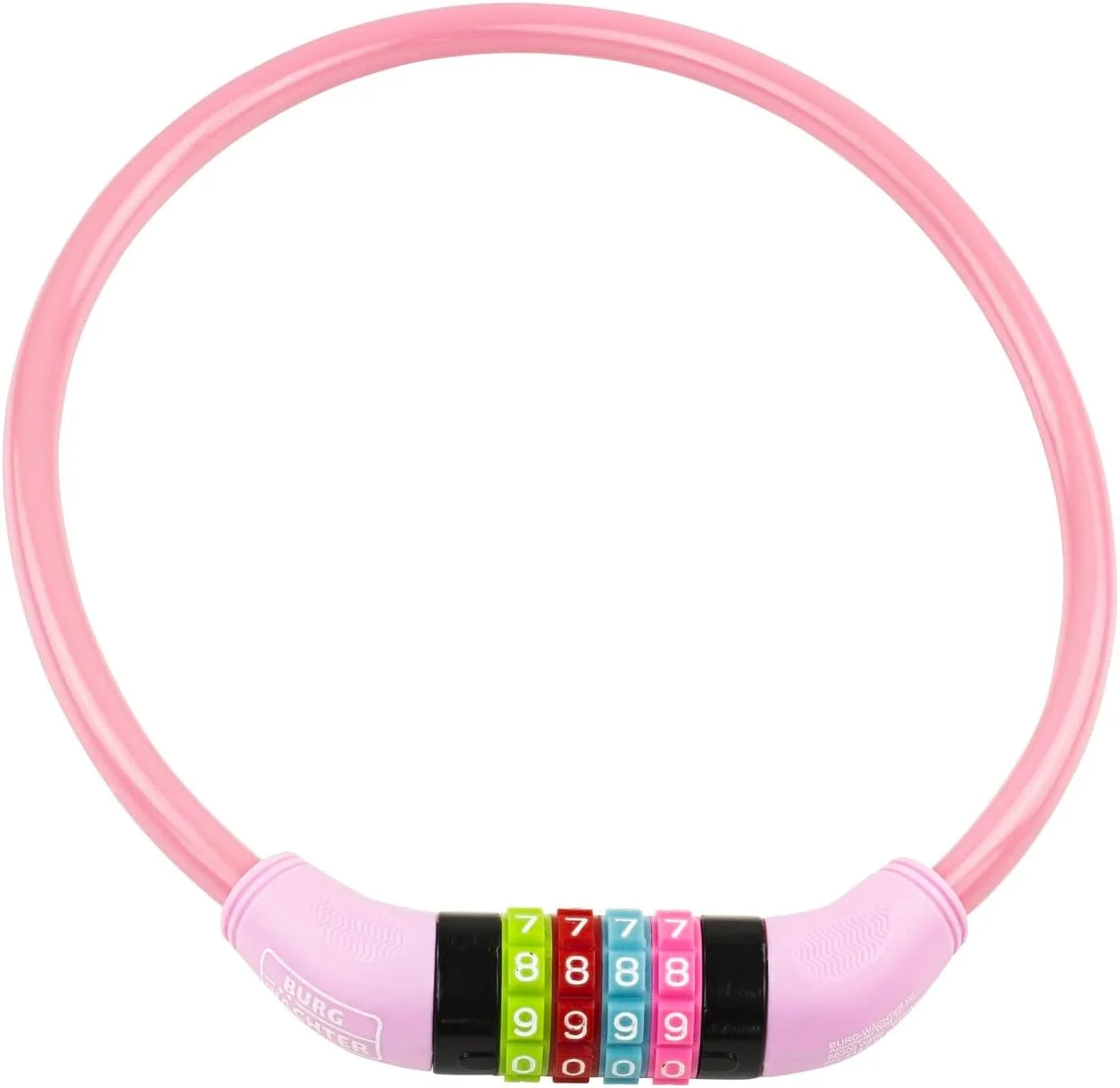 قفل دوچرخه Burg-Wächter 210 C 65 دخترانه، صورتی