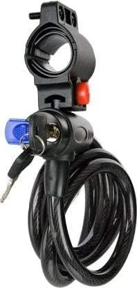 قفل زنجیری استیل سنگین برای دوچرخه با کلید، قفل ضد سرقت دوچرخه با کلید