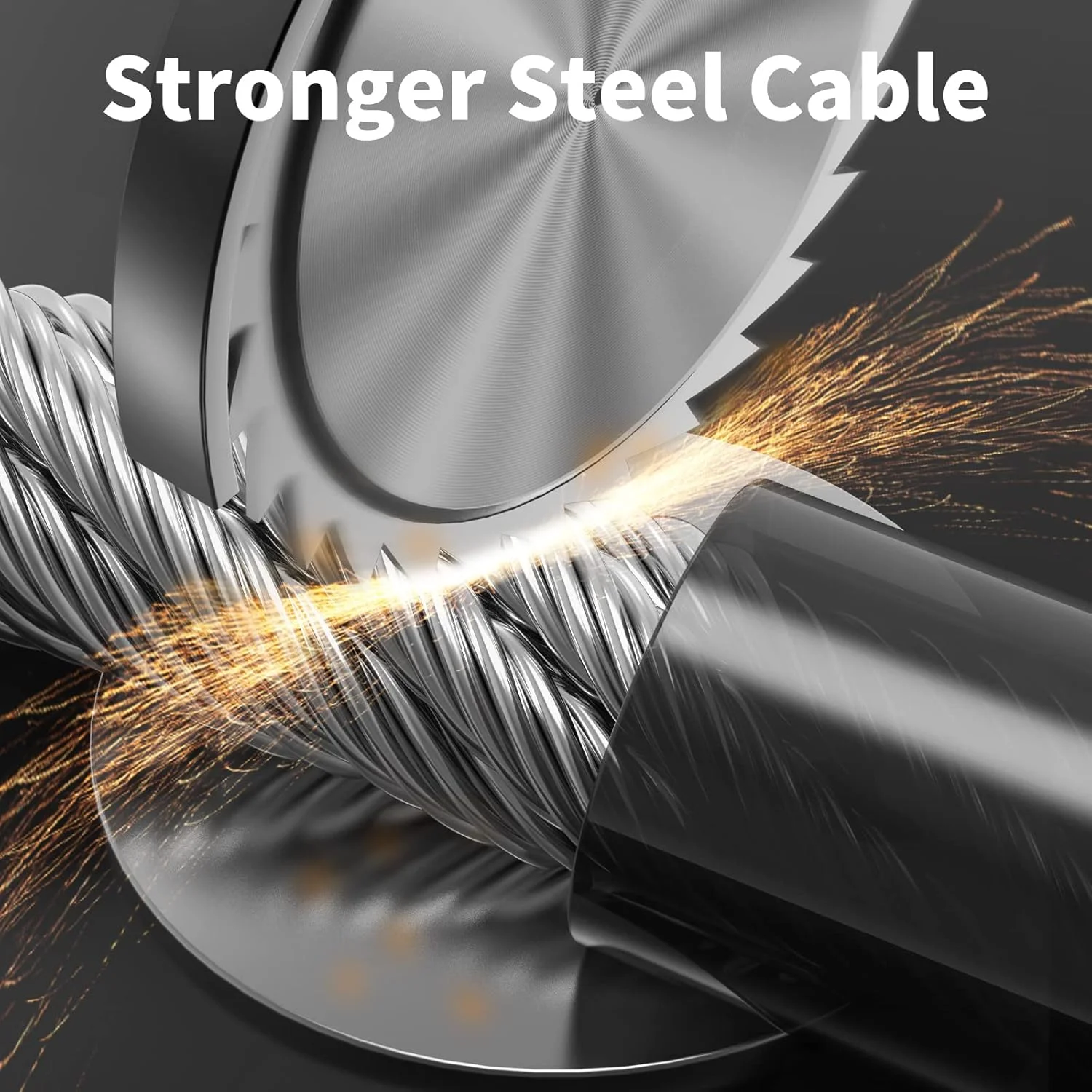 قفل کابلی دوچرخه، قفل دوچرخه با امنیت بالا با رمز 4 رقمی قابل تنظیم، قفل ضد سرقت کابلی سیم فولادی، قفل بلند دوچرخه برای اسکوتر، دوچرخه برقی، کالسکه و غیره (120 سانتی متر)