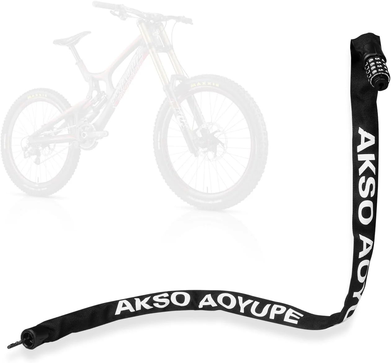 قفل زنجیری دوچرخه، قفل زنجیری ضد سرقت 4 رقمی، قفل دوچرخه فولادی سخت شده برای کلاه ایمنی، دوچرخه، چمدان، کوله پشتی، دوچرخه های برقی، موتور سیکلت و غیره قفل زنجیری دوچرخه، قفل زنجیری ضد سرقت 4 رقمی، قفل دوچرخه فولادی سخت شده برای کلاه ایمنی، دوچرخه، چمدان، کوله پشتی، دوچرخه های برقی، موتور سیکلت و غیره