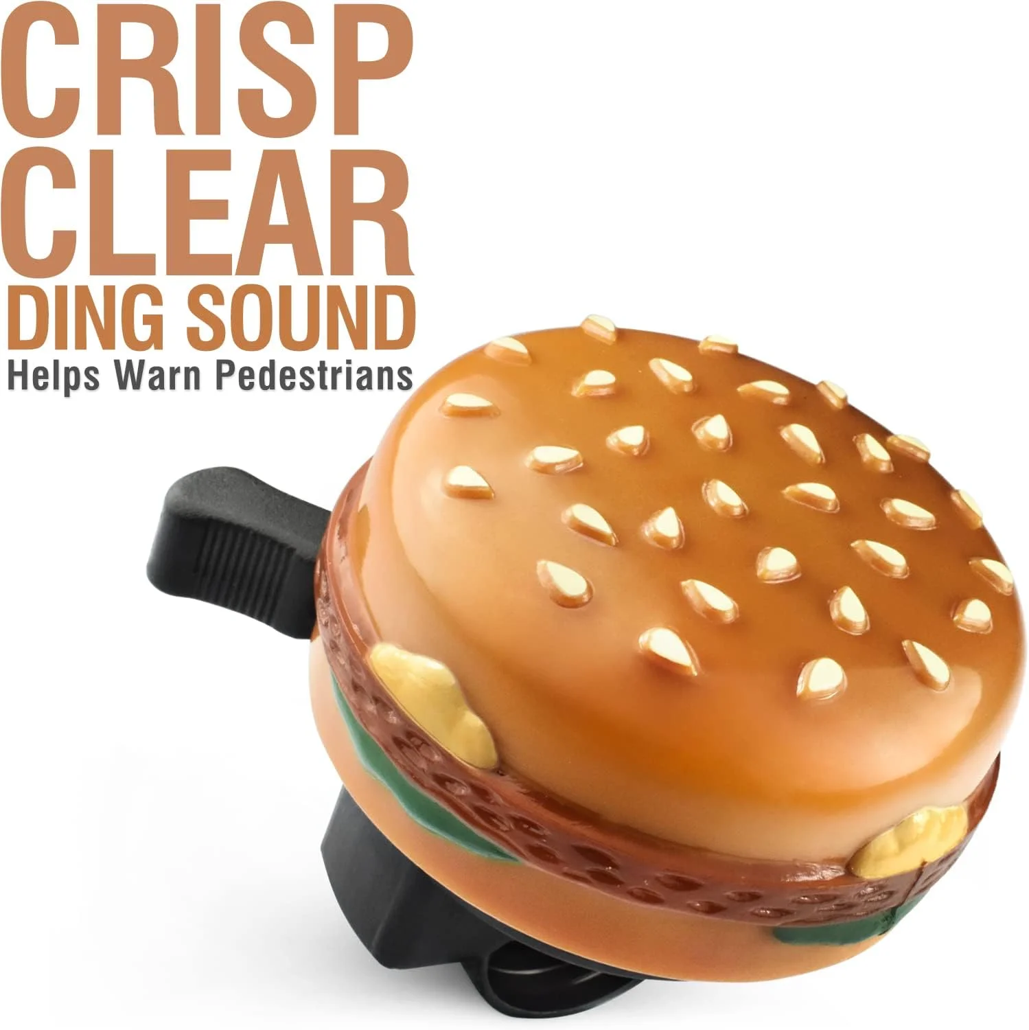 زنگ دوچرخه MARQUE - زنگ دوچرخه برای اکثر دوچرخه ها، مناسب برای دوچرخه های تعادلی و اسکوتر، لوازم جانبی ضروری دوچرخه سواری