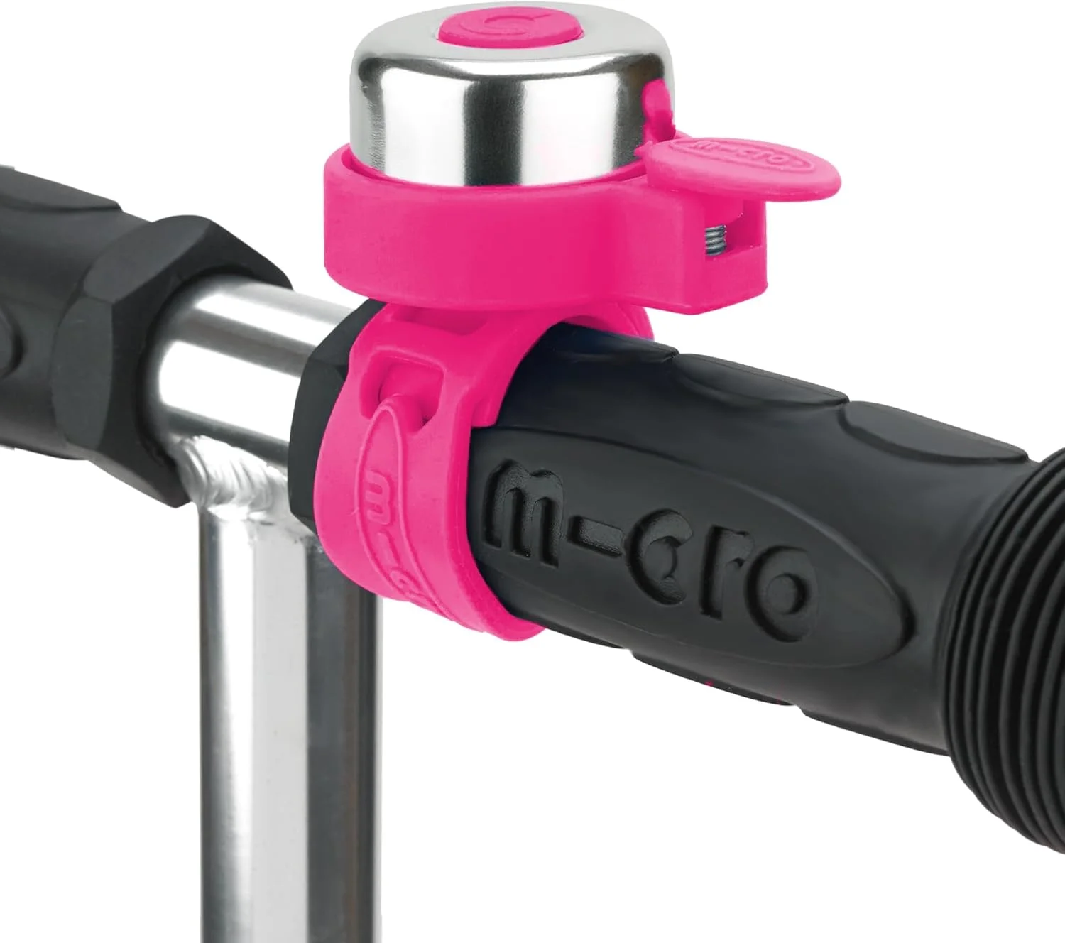 زنگ دوچرخه/اسکوتر ساده | لوازم جانبی دوچرخه کودکانه | صدای بلند | ضد آب | پسرانه و دخترانه | صورتی