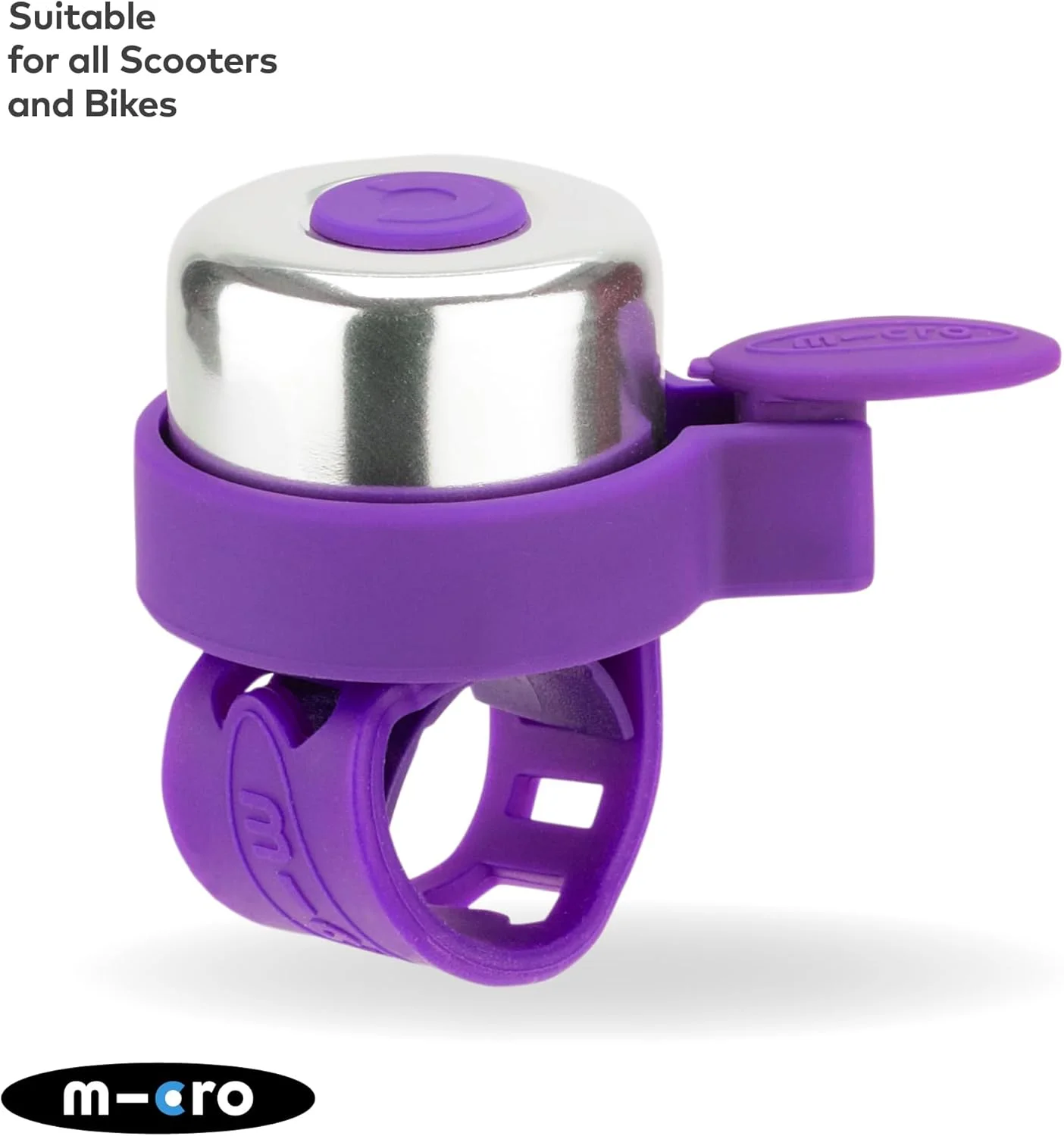 زنگ دوچرخه/اسکوتر ساده | لوازم جانبی دوچرخه کودکانه | بلند | ضد آب | پسرانه و دخترانه