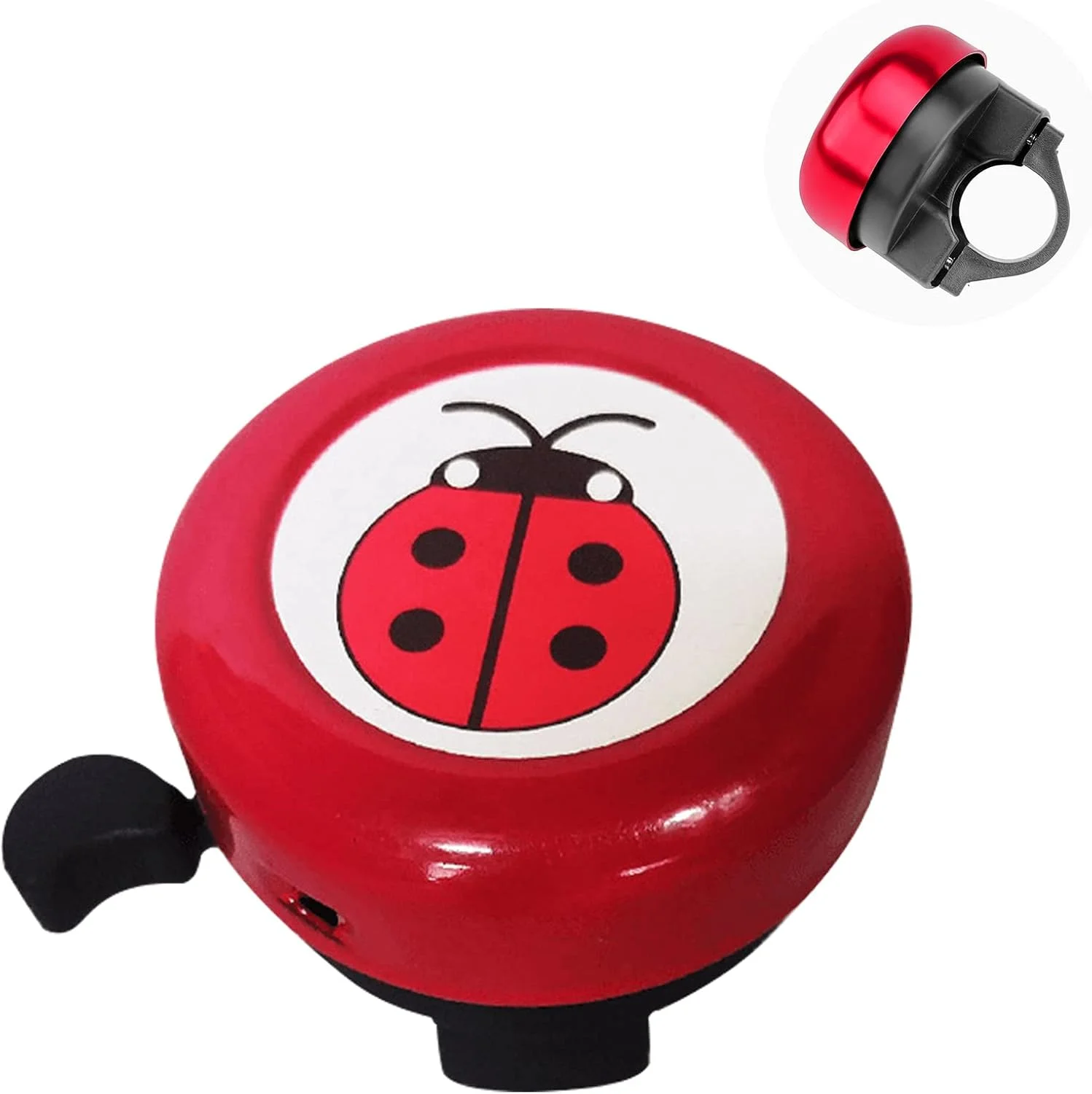 زنگ دوچرخه کودکانه، زنگ دوچرخه برای پسران و دختران، زنگ دوچرخه با صدای بلند و واضح برای دوچرخه های جاده و کوهستان