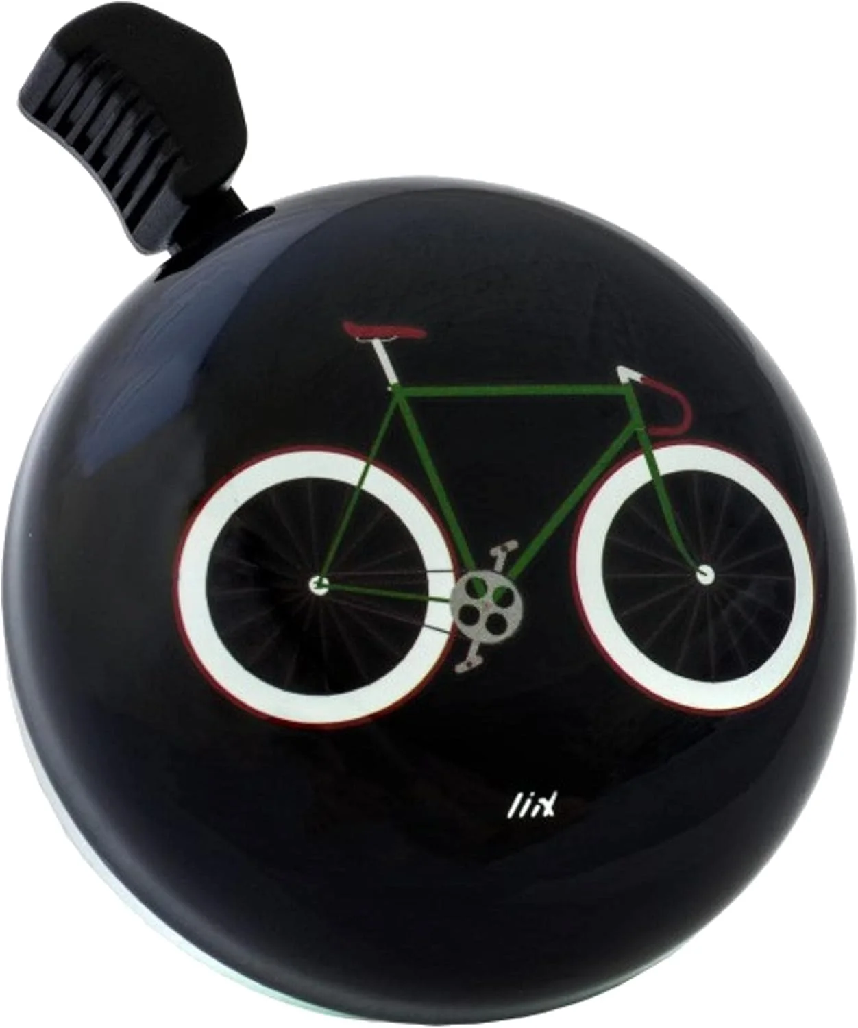 زنگ دوچرخه Liix Brooklyn، زنگ طراحی دوچرخه، مشکی، db21