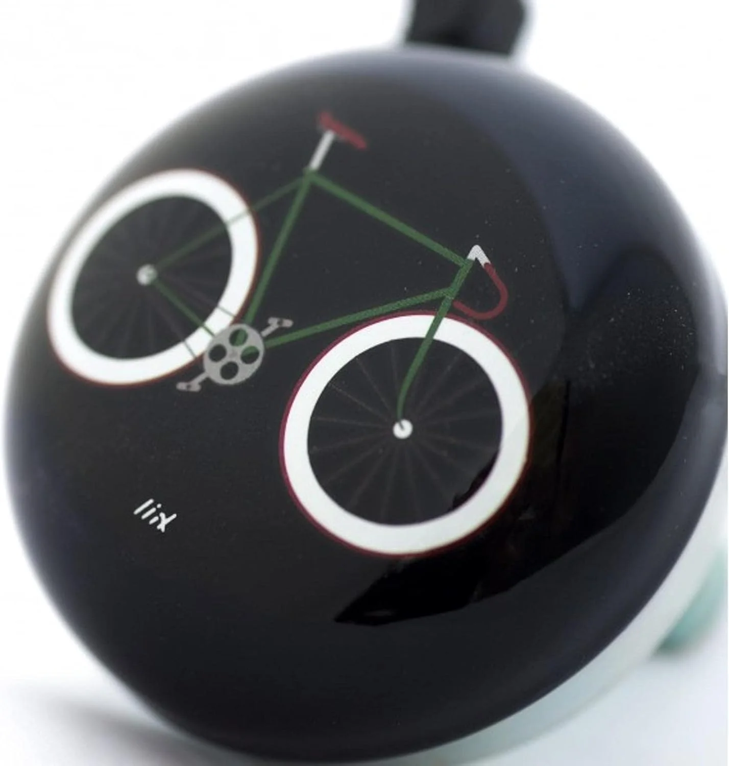 زنگ دوچرخه Liix Brooklyn، زنگ طراحی دوچرخه، مشکی، db21