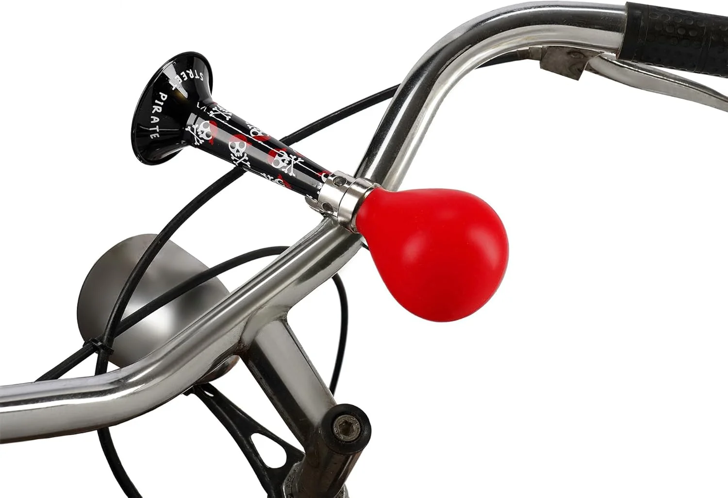 زنگ دوچرخه لگامی طرح جمجمه مناسب کودکان