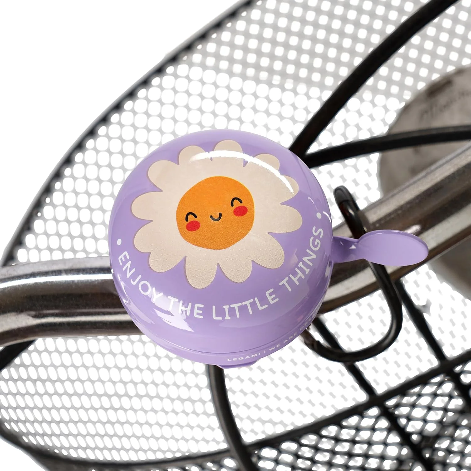 زنگ دوچرخه لگامی - زنگ دوچرخه بوق دوچرخه برای کودکان طرح گل آفتابگردان