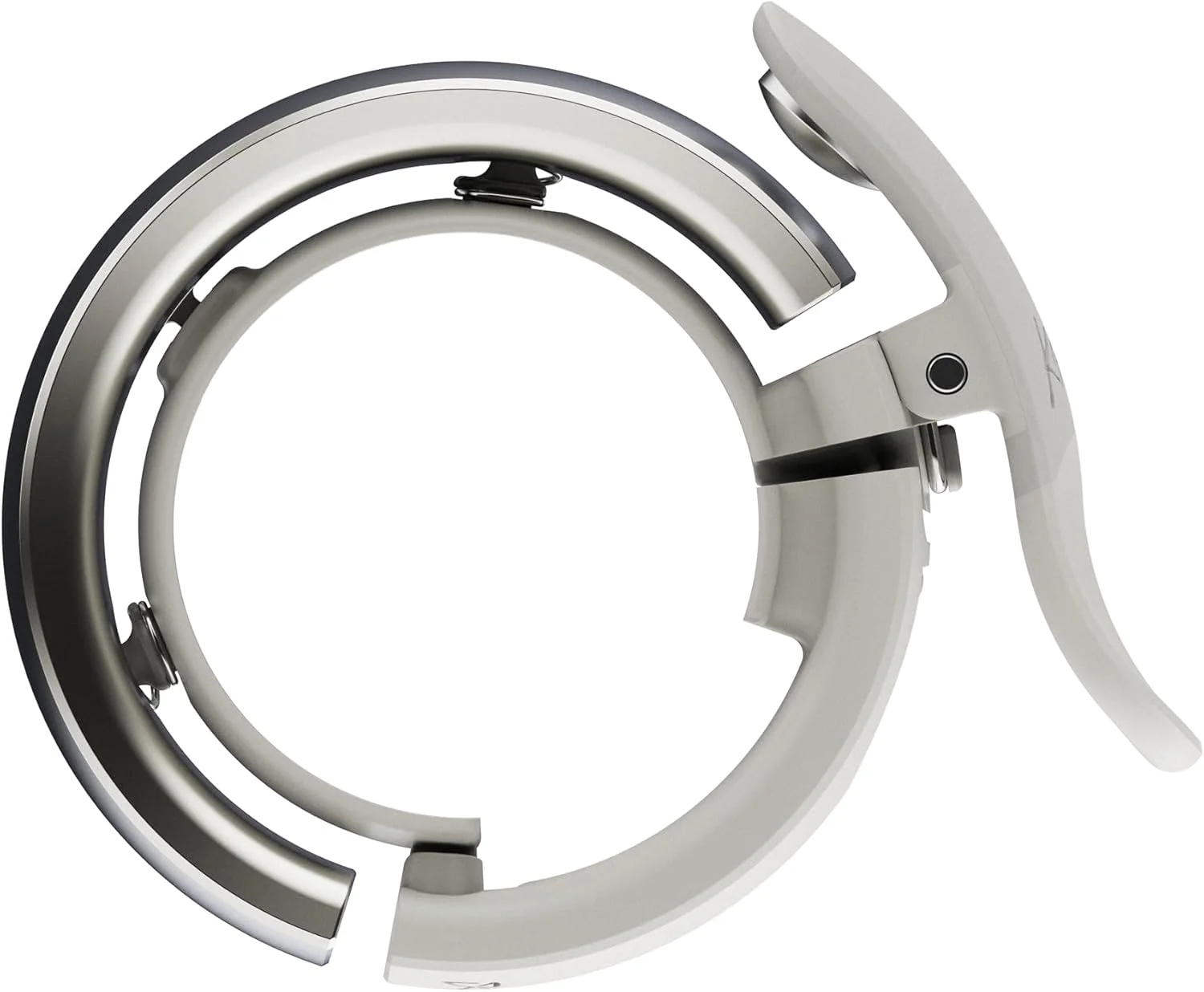 زنگ دوچرخه Knog Oi Prima – صدای بلند 80 دسی بل، طراحی دورپیچ، چکش WAVETEK، ساخت بادوام، نصب آسان – دو سایز برای اطمینان از تناسب صحیح.