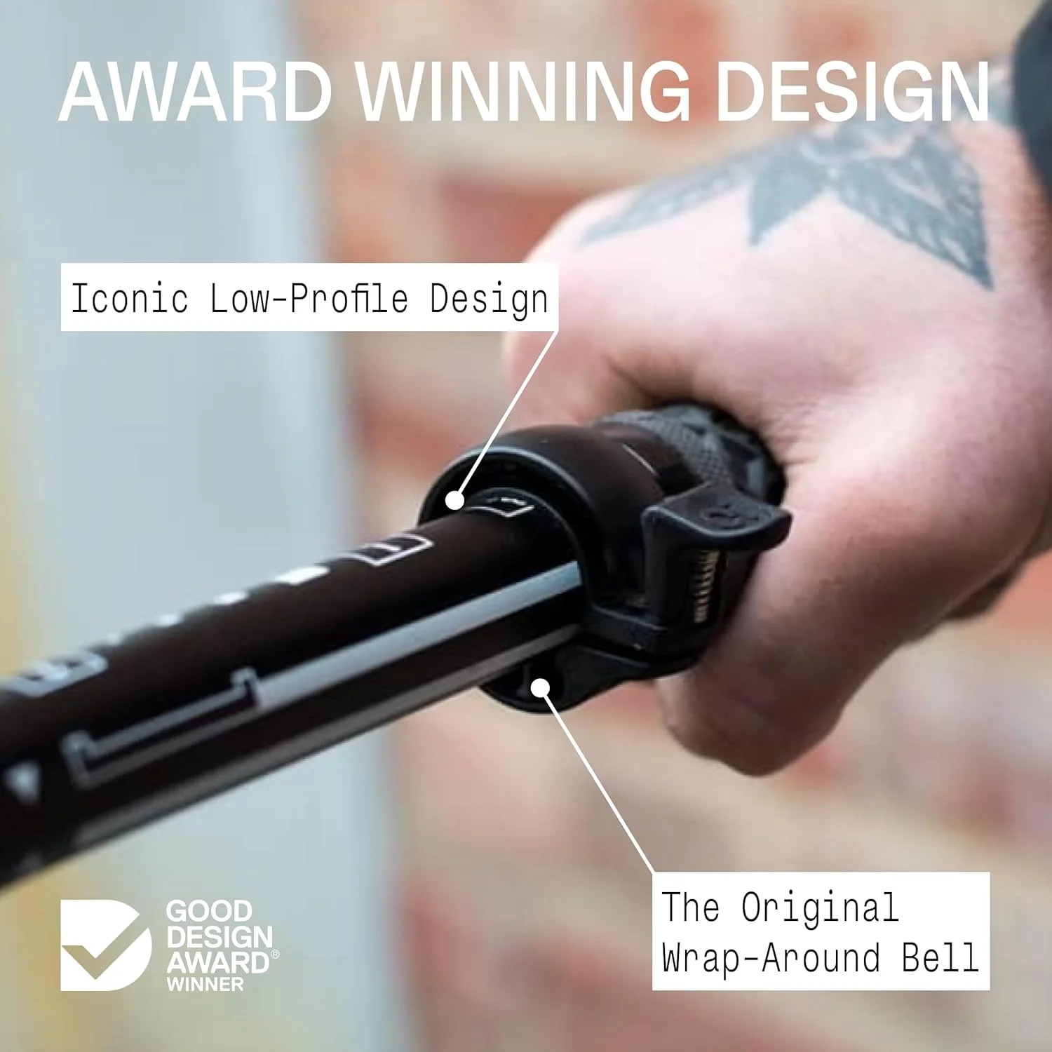 زنگ دوچرخه بزرگ کلاسیک Knog Oi برای میله های 23.8-31.8 میلی متر