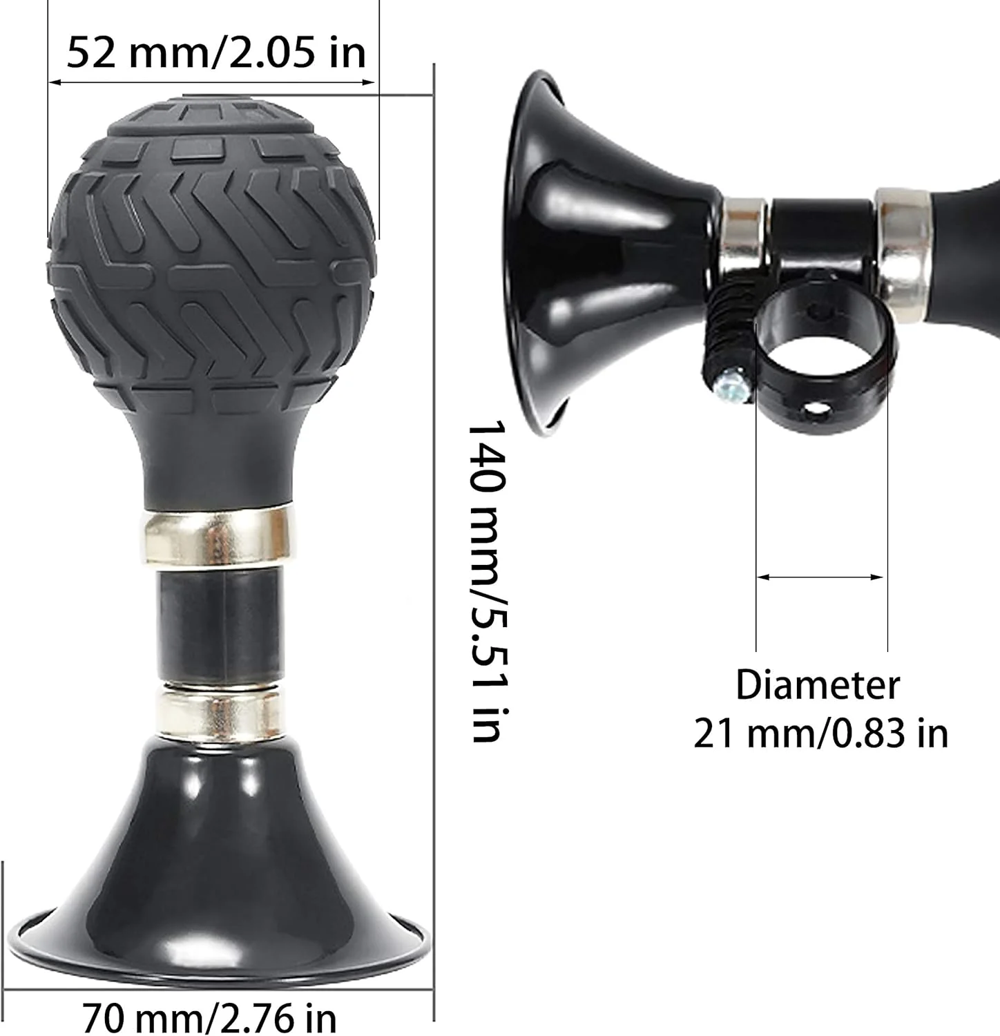 بوق دوچرخه با صدای بلند و واضح برای دوچرخه و غیره