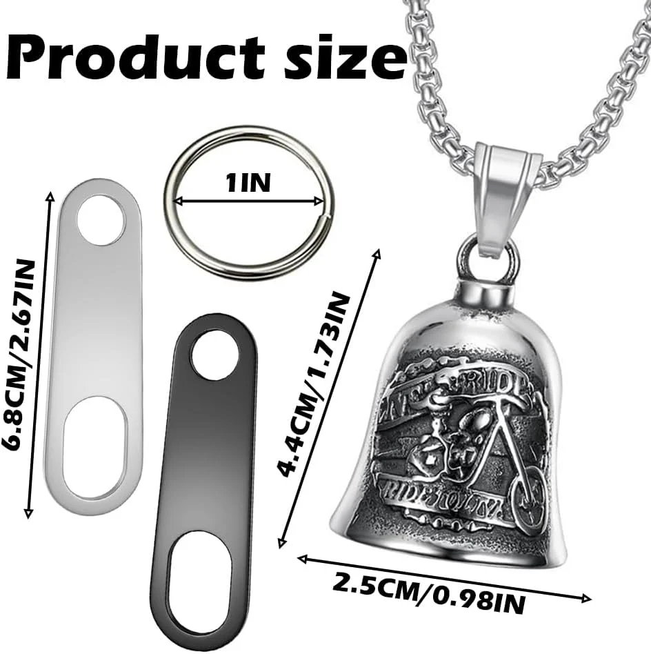 زنگ موتورسیکلت فرشته نگهبان خوش شانسی برای رانندگی ایمن