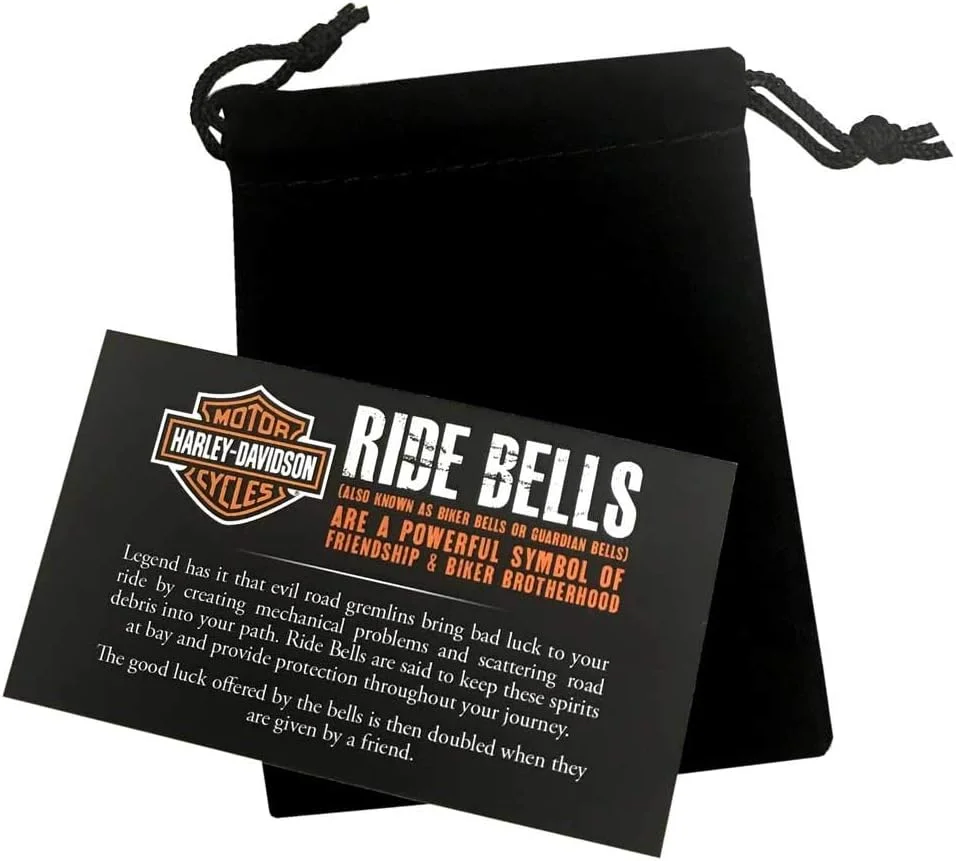 آویز موتورسیکلت هارلی-دیویدسون با لوگوی Bar & Shield، نقره ای HRB061