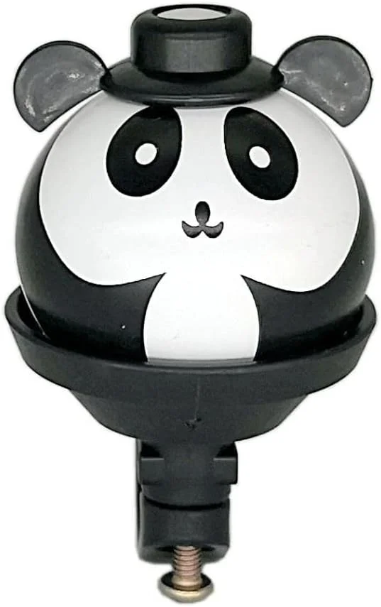 زنگ دوچرخه کودکانه گوفیدین، زنگ دوچرخه سواری پاندا کارتونی با صدای بلند و واضح، لوازم جانبی دوچرخه سواری