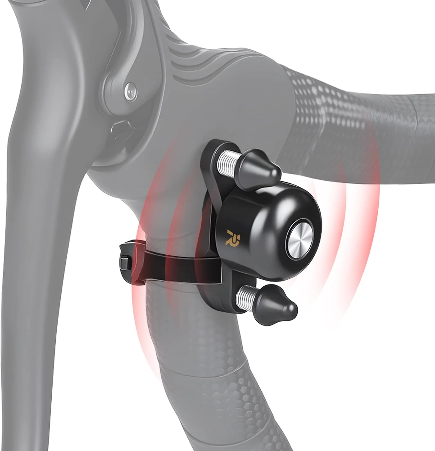 زنگ دوچرخه تا 100dB برای بزرگسالان، زنگ دوچرخه مسی قابل حمل مناسب برای فرمان دوچرخه جاده ای 22.2-31.8 میلی متر، بوق دوچرخه با صدای واضح و بلند برای بزرگسالان، ضد آب و بادوام