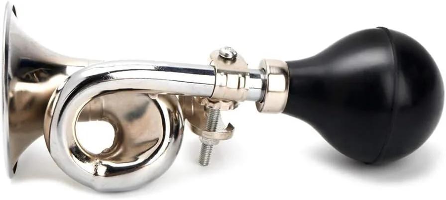 بوق دوچرخه توپی، بوق کلاسیک تیغه ای، بوق دوچرخه کوهستانی، بوق فلزی کروم اندود شده قدیمی، بوق داخلی با قابلیت تنظیم