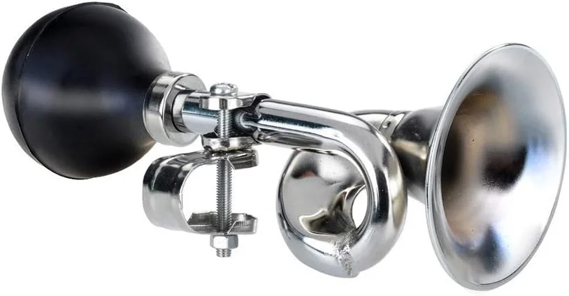 بوق دوچرخه توپی، بوق کلاسیک تیغه ای، بوق دوچرخه کوهستانی، بوق فلزی کروم اندود شده قدیمی، بوق داخلی با قابلیت تنظیم