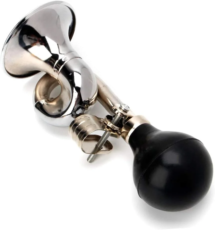 بوق دوچرخه توپی، بوق کلاسیک تیغه ای، بوق دوچرخه کوهستانی، بوق فلزی کروم اندود شده قدیمی، بوق داخلی با قابلیت تنظیم