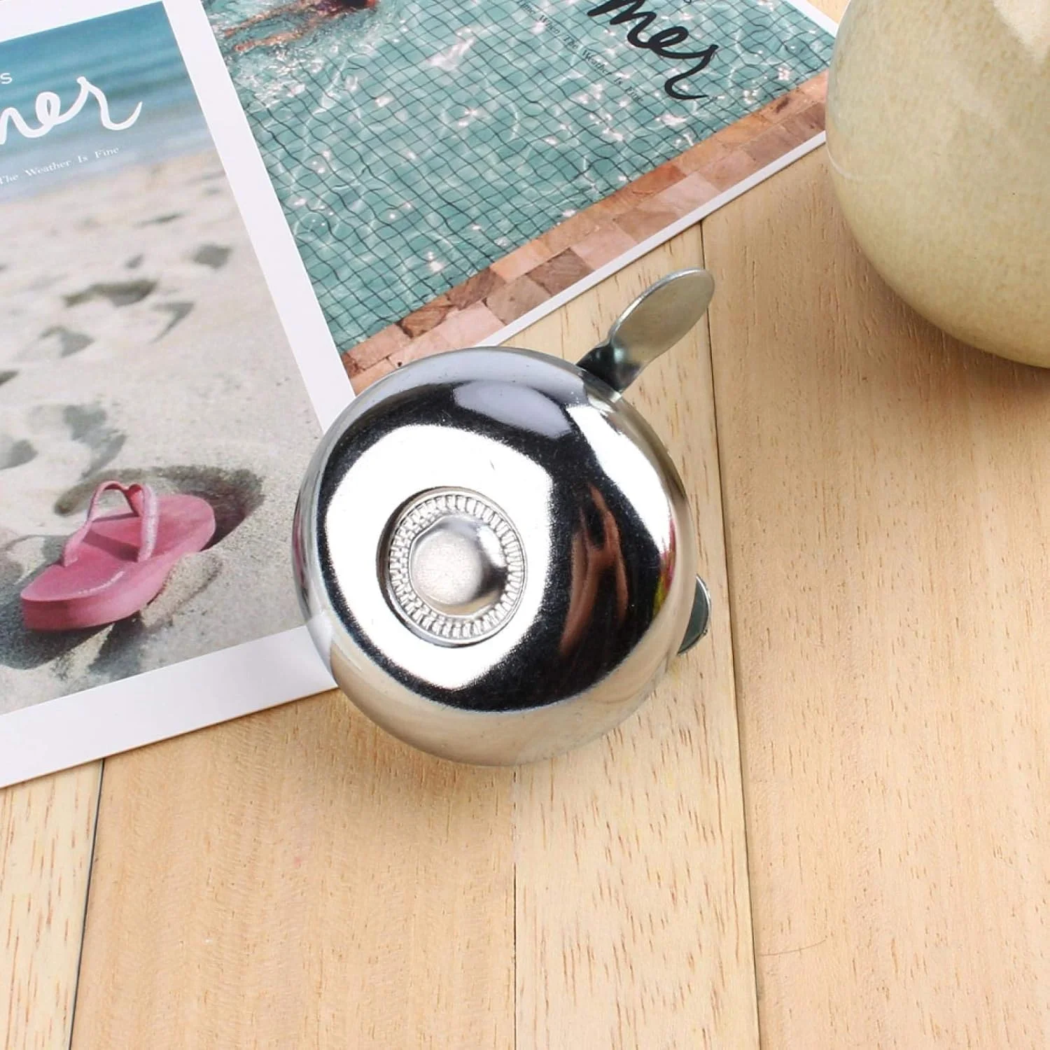 زنگ دوچرخه Dilwe، زنگ فلزی بادوام و رترو با صدای بلند، آلارم صدای زنگ فرمان دوچرخه