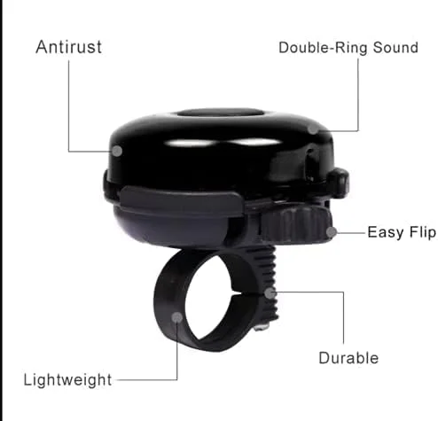 لوازم جانبی دوچرخه زنگ با کیفیت بادوام GADGET DEALS، لوازم جانبی بوق دوچرخه فوق العاده بلند، زنگ دوچرخه بچه گانه پرطرفدار