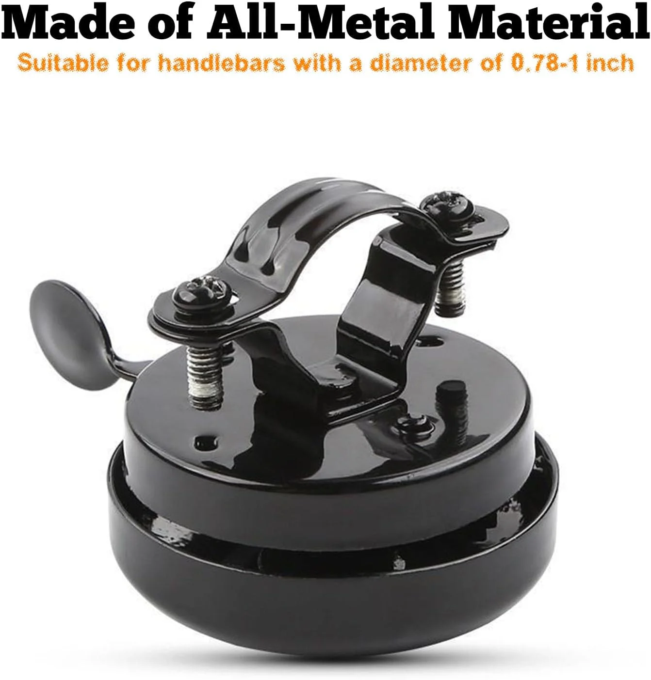 زنگ دوچرخه فلزی، صدای بلند و رسا، نصب آسان، لوازم جانبی دوچرخه