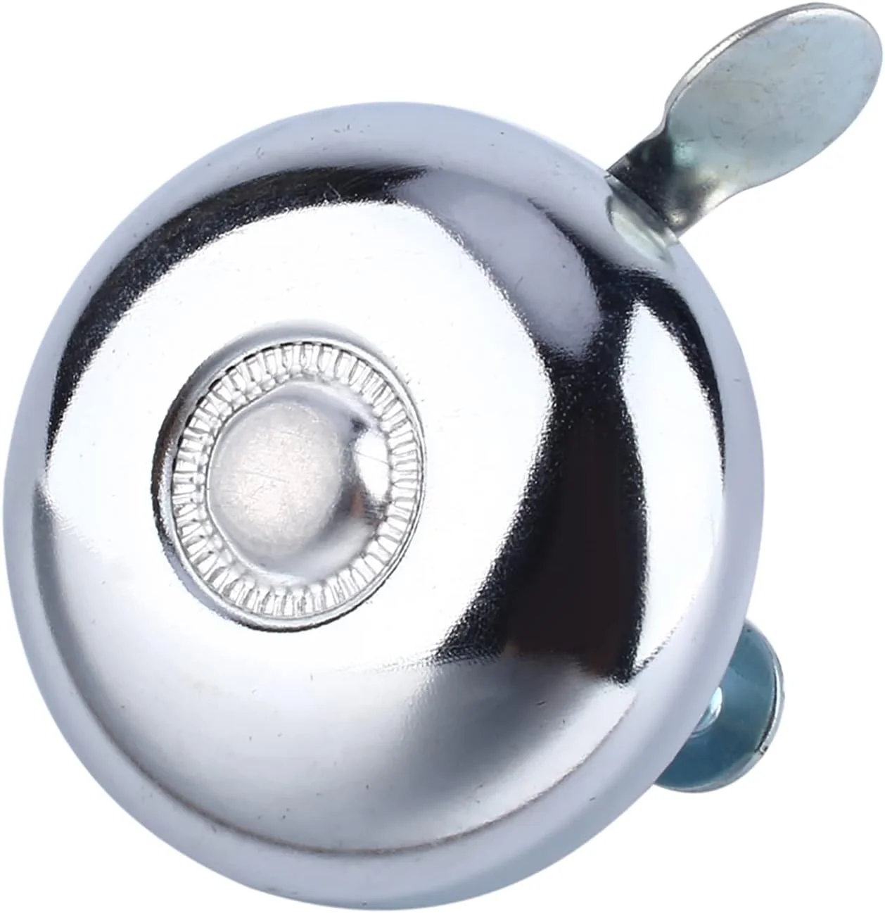 زنگ دوچرخه کلاسیک DAUERHAFT، زنگ فلزی رترو دوچرخه، زنگ هشدار بلند فرمان دوچرخه سواری، نقره ای