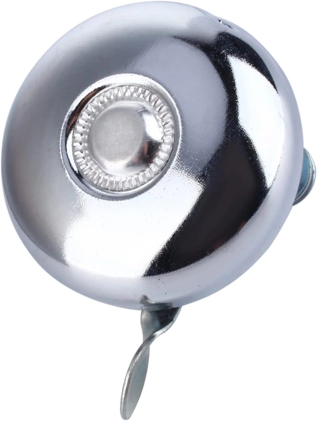 زنگ دوچرخه کلاسیک DAUERHAFT، زنگ فلزی رترو دوچرخه، زنگ هشدار بلند فرمان دوچرخه سواری، نقره ای