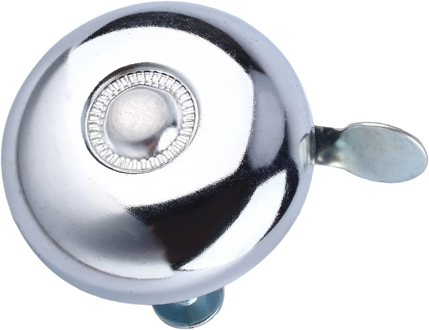 زنگ دوچرخه کلاسیک DAUERHAFT، زنگ فلزی رترو دوچرخه، زنگ هشدار بلند فرمان دوچرخه سواری، نقره ای