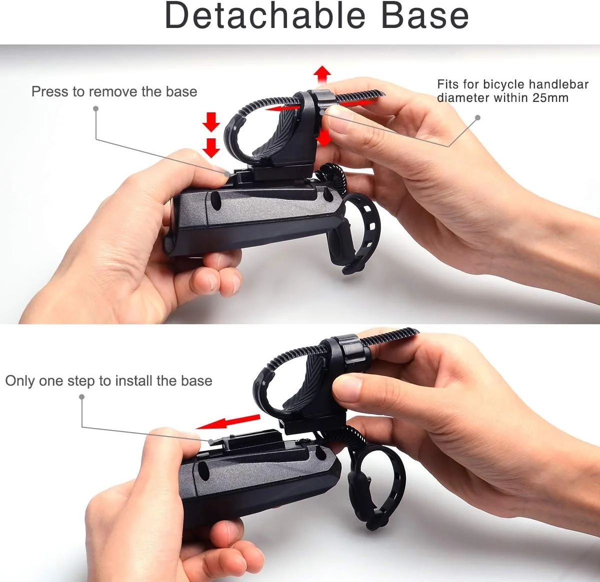 بوق دوچرخه Coolrunner، زنگ دوچرخه برقی فوق العاده بلند با 6 حالت، زنگ هشدار فرمان دوچرخه سواری به همراه پیچ گوشتی رایگان برای دوچرخه بچه گانه، دوچرخه جاده، دوچرخه کوهستانی (100-120 دسی بل)