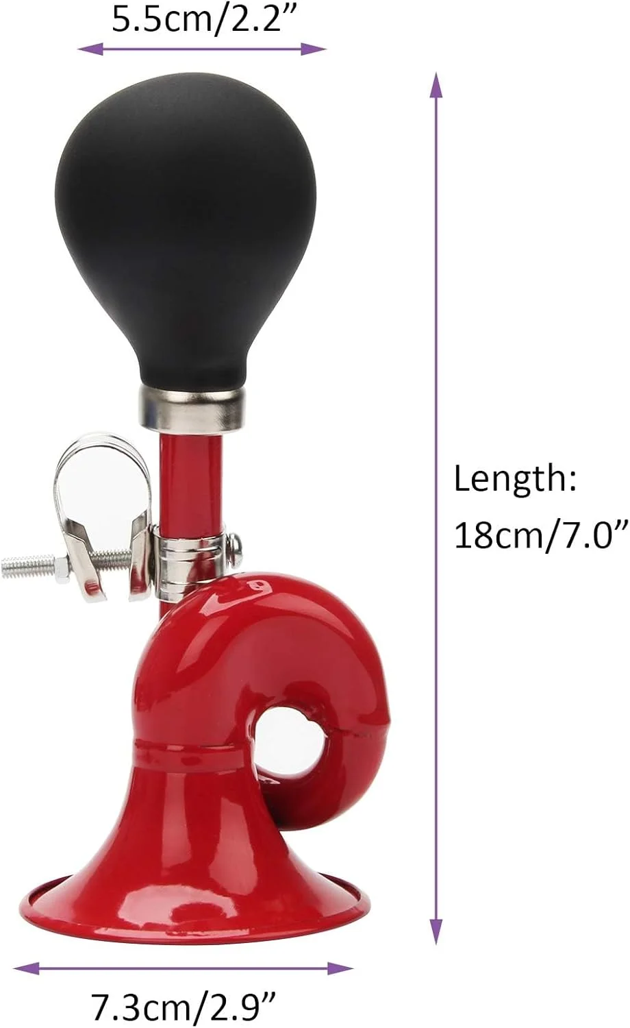 بوق شیپوری، بوق دلقک یکپارچهسازی با سیستمعامل Coolrunner، بوق دوچرخه کودکانه، بلندگوی فلزی کلاسیک با صدای بلند آژیر حلزونی برای وسایل نقلیه دوچرخه گاری گلف (2 عددی) بوق شیپوری، بوق دلقک یکپارچهسازی با سیستمعامل Coolrunner، بوق دوچرخه کودکانه، بلندگوی فلزی کلاسیک با صدای بلند آژیر حلزونی برای وسایل نقلیه دوچرخه گاری گلف (2 عددی)