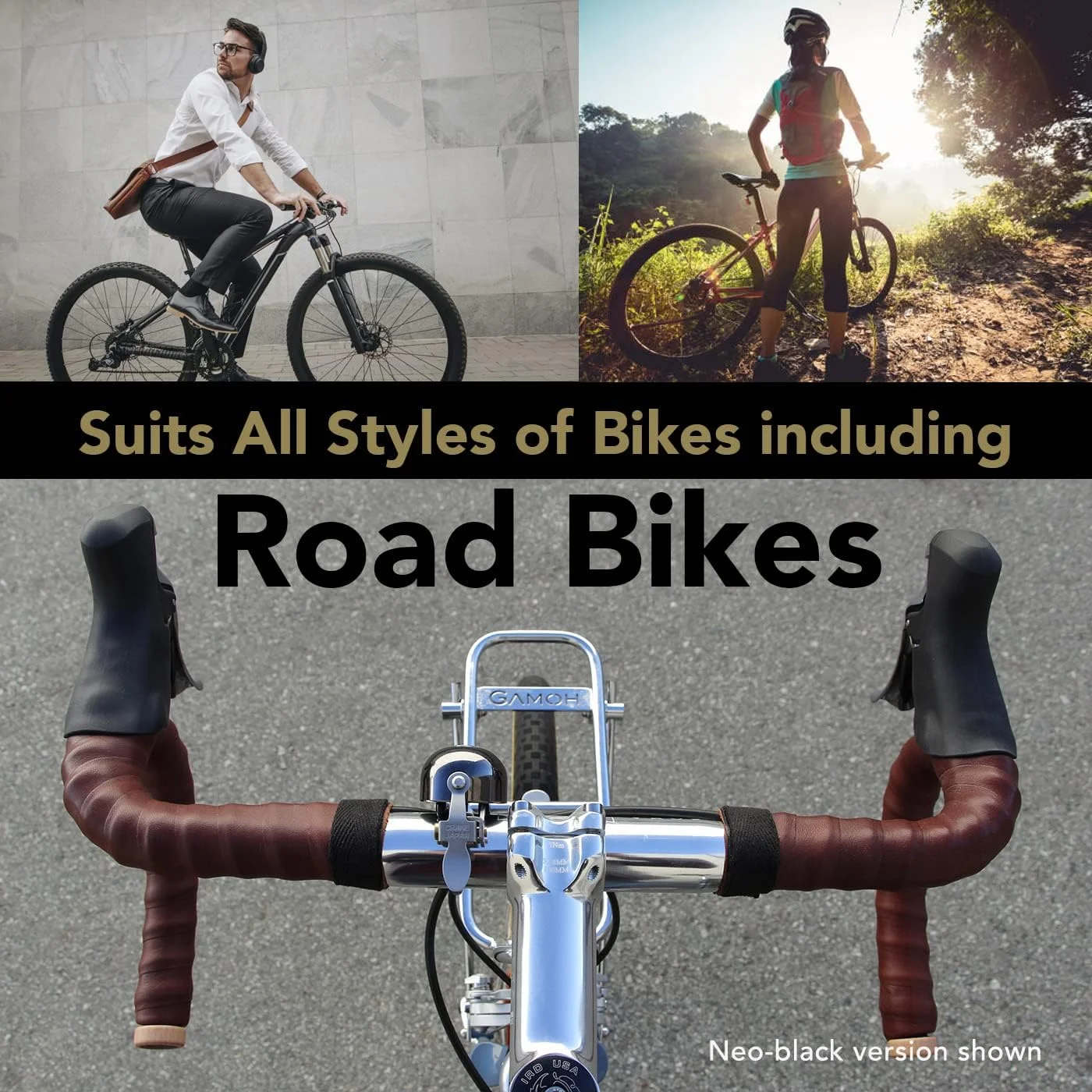 زنگ دوچرخه Crane مدل E-Ne، ساخت ژاپن برای دوچرخه‌های جاده‌ای یا کوهستانی، مناسب برای تمام سایزها و انواع فرمان