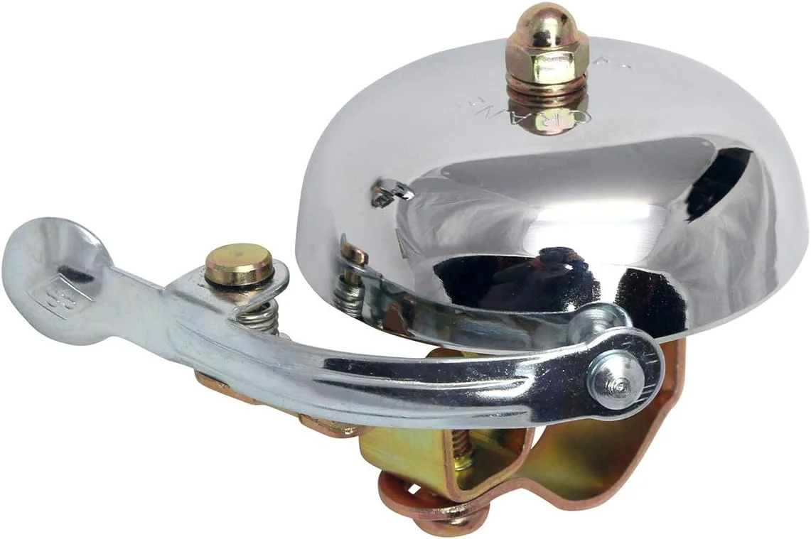 زنگ دوچرخه جرثقیل، زنگ دوچرخه سوزو، ساخت ژاپن برای دوچرخه های شهری، کروزر، دوچرخه های جاده یا MTB، مناسب برای میله های با قطر 22.2 تا 26.0 میلی متر