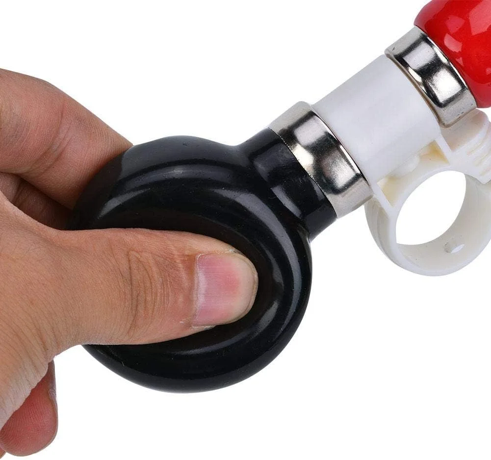 بوق دوچرخه کودکان، بوق فلزی لاستیکی بلند برای هشدار دوچرخه کودکان، لوازم جانبی پسرانه و دخترانه بوق دوچرخه کودکان، بوق فلزی لاستیکی بلند برای هشدار دوچرخه کودکان، لوازم جانبی پسرانه و دخترانه