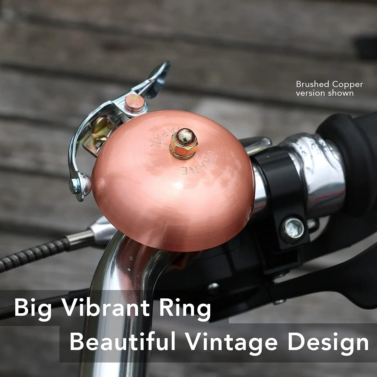 زنگ دوچرخه جرثقیل، زنگ دوچرخه سوزو، ساخت ژاپن برای دوچرخه های شهری، کروزر، دوچرخه های جاده یا MTB، مناسب برای میله های با قطر 22.2 تا 26.0 میلی متر زنگ دوچرخه جرثقیل، زنگ دوچرخه سوزو، ساخت ژاپن برای دوچرخه های شهری، کروزر، دوچرخه های جاده یا MTB، مناسب برای میله های با قطر 22.2 تا 26.0 میلی متر