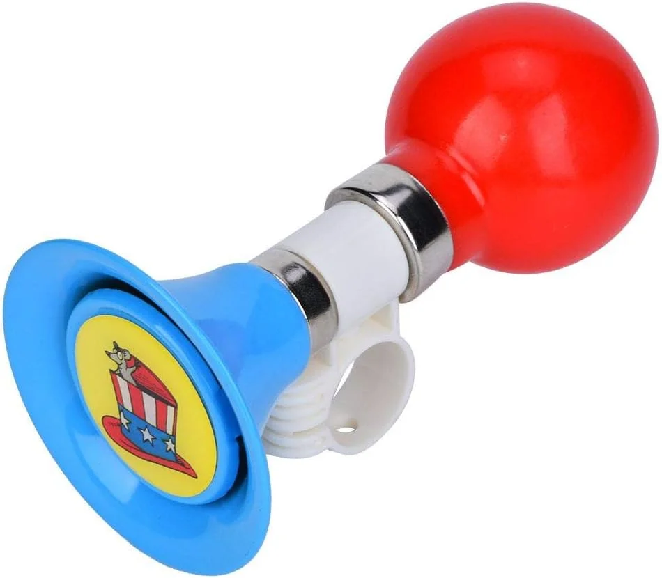 بوق دوچرخه کودکانه Keenso، بوق فلزی + پلاستیکی فرمان دوچرخه 22.2 میلی‌متری، زنگ دوچرخه پسرانه برای دوچرخه‌ها، اسکوترها