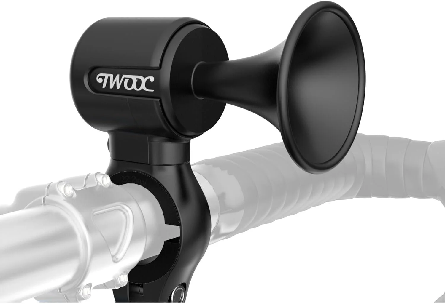 بوق برقی دوچرخه برای بزرگسالان، زنگ دوچرخه الکترونیکی 100dB با 1 حالت صدا با باتری دکمه ای 300mAh / ضد آب IPX4 / پد ضد لغزش ثابت