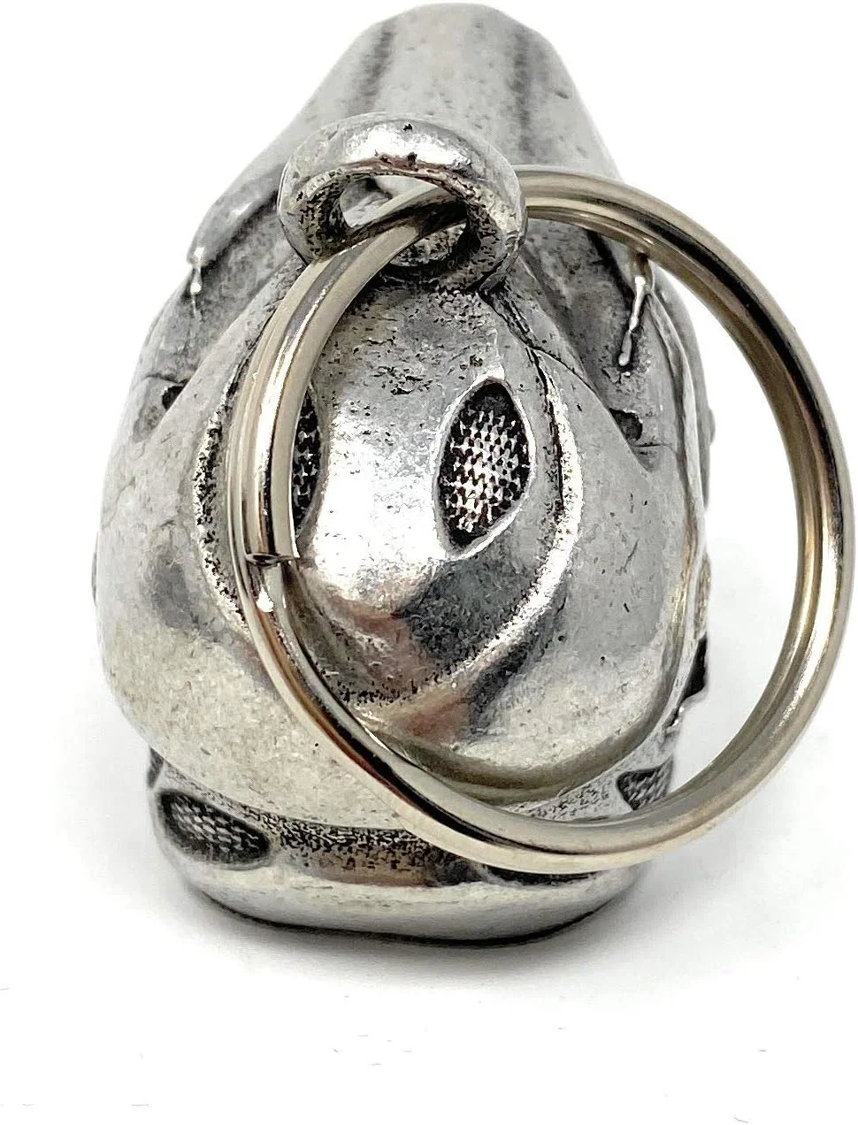 زنگ ناقوس موتورسیکلت طرح جمجمه Bravo Bells - اکسسوری زنگ موتورسیکلت یا جاکلیدی برای خوش شانسی در جاده