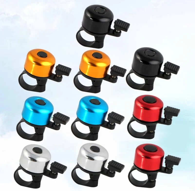 بستویارد 20 عدد زنگ دوچرخه کودکانه، زنگ کوچک دوچرخه برای کودکان، زنگ دوچرخه بچه گانه، زنگ کوچک، دوچرخه بچه گانه، زنگ شیپوری