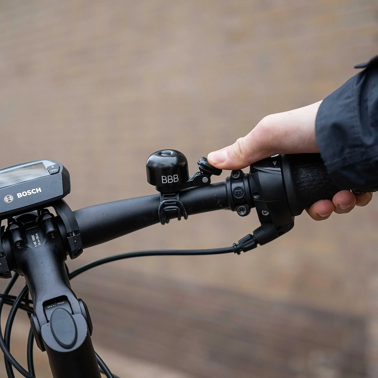 زنگ دوچرخه BBB Klingel Loud und Clear Deluxe، مشکی