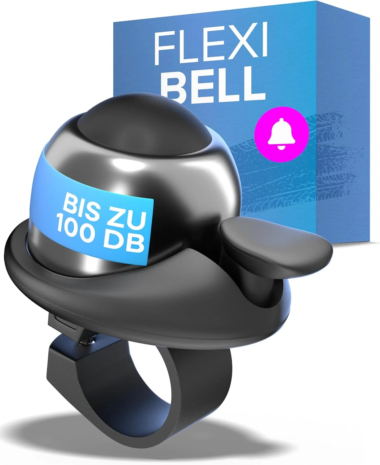 زنگ دوچرخه بوچل مدل انعطاف پذیر مشکی - زنگ دوچرخه با قابلیت چرخش 360 درجه تا 100 دسی بل، ضد آب و ضد زنگ، مناسب برای انواع فرمان و زنگ دوچرخه کودکان زنگ دوچرخه بوچل مدل انعطاف پذیر مشکی - زنگ دوچرخه با قابلیت چرخش 360 درجه تا 100 دسی بل، ضد آب و ضد زنگ، مناسب برای انواع فرمان و زنگ دوچرخه کودکان