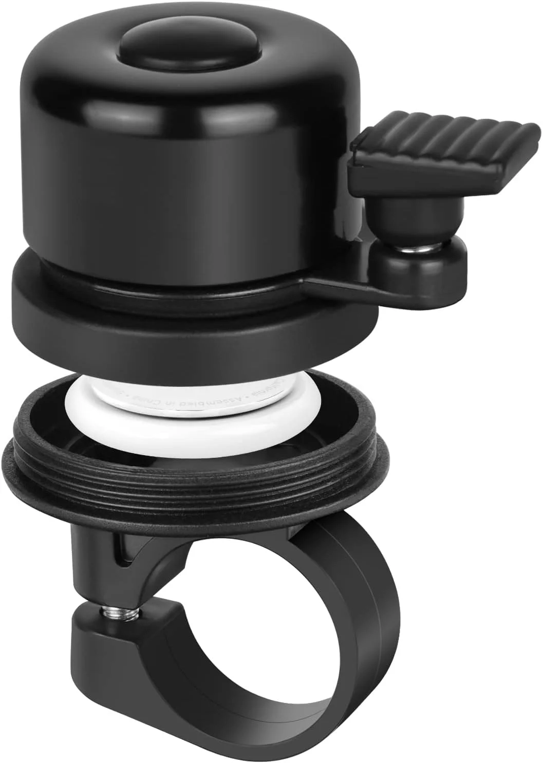 زنگ دوچرخه ضد سرقت Ainiv برای ردیاب اپل، لوازم جانبی حلقه مسی با صدای بلند برای دسته 22 میلی متری، مناسب برای دوچرخه های کوهستانی و جاده ای کودکان و بزرگسالان