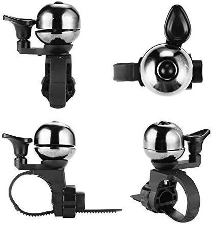 زنگ دوچرخه کلاسیک Accmor، زنگ آلومینیومی دوچرخه، صدای واضح و رسا برای بزرگسالان و کودکان، قابل استفاده با دست راست و چپ