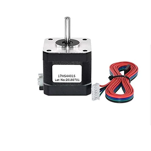 قطعات و لوازم جانبی پرینتر سه بعدی Lysee - 1 عدد موتور پله ای 42 دو فاز 4 سیم برای پرینتر سه بعدی EM88 - (رنگ: مشکی)