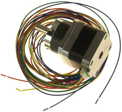 موتور پله ای گیربکس دار Kysan 1040229 شفت 8 میلی متری 5.18:1 سیاره ای پرینتر سه بعدی RepRap Kossel Prusa Nema 17