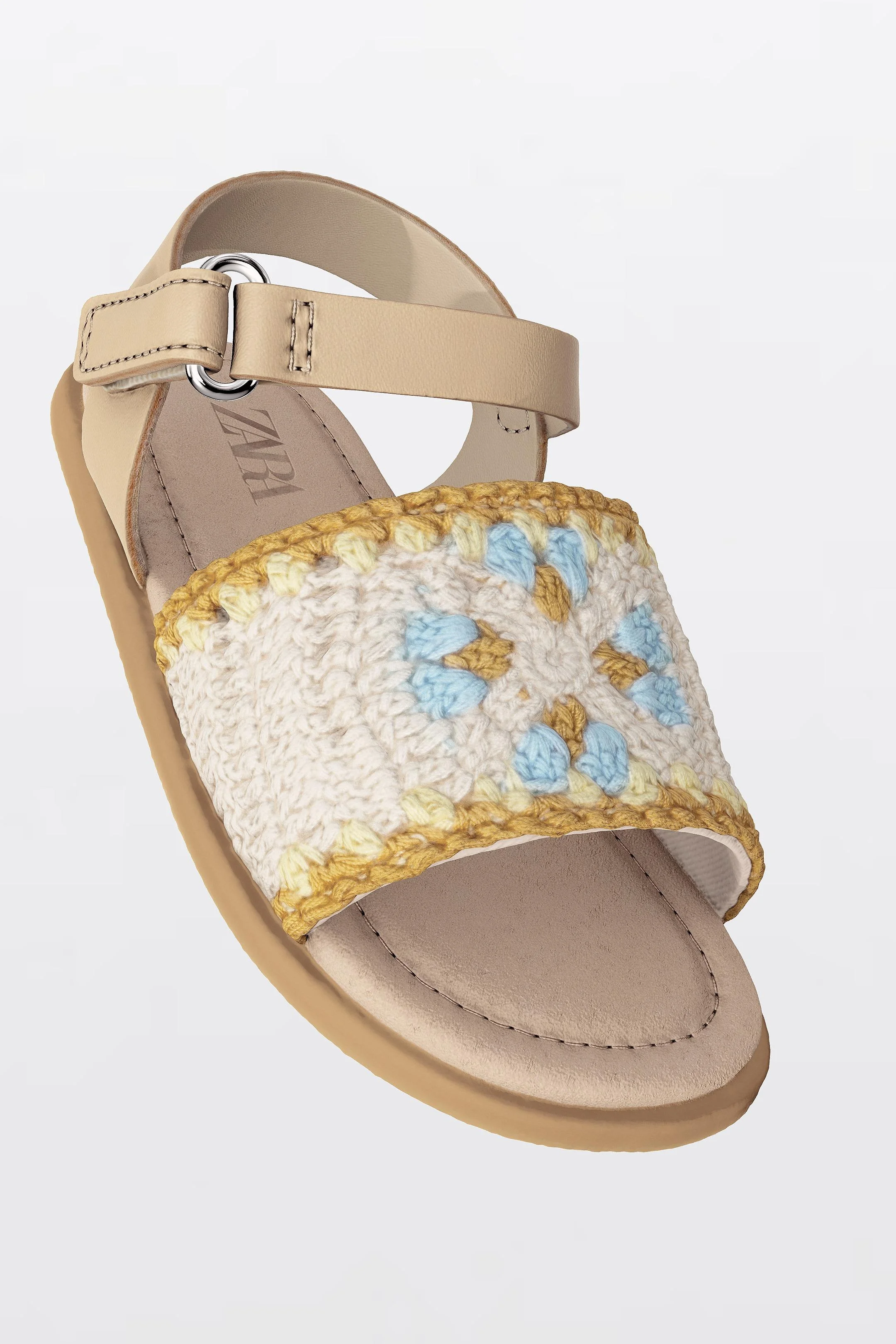 صندل های قلاب بافی پابرهنه صندل های قلاب بافی پابرهنه