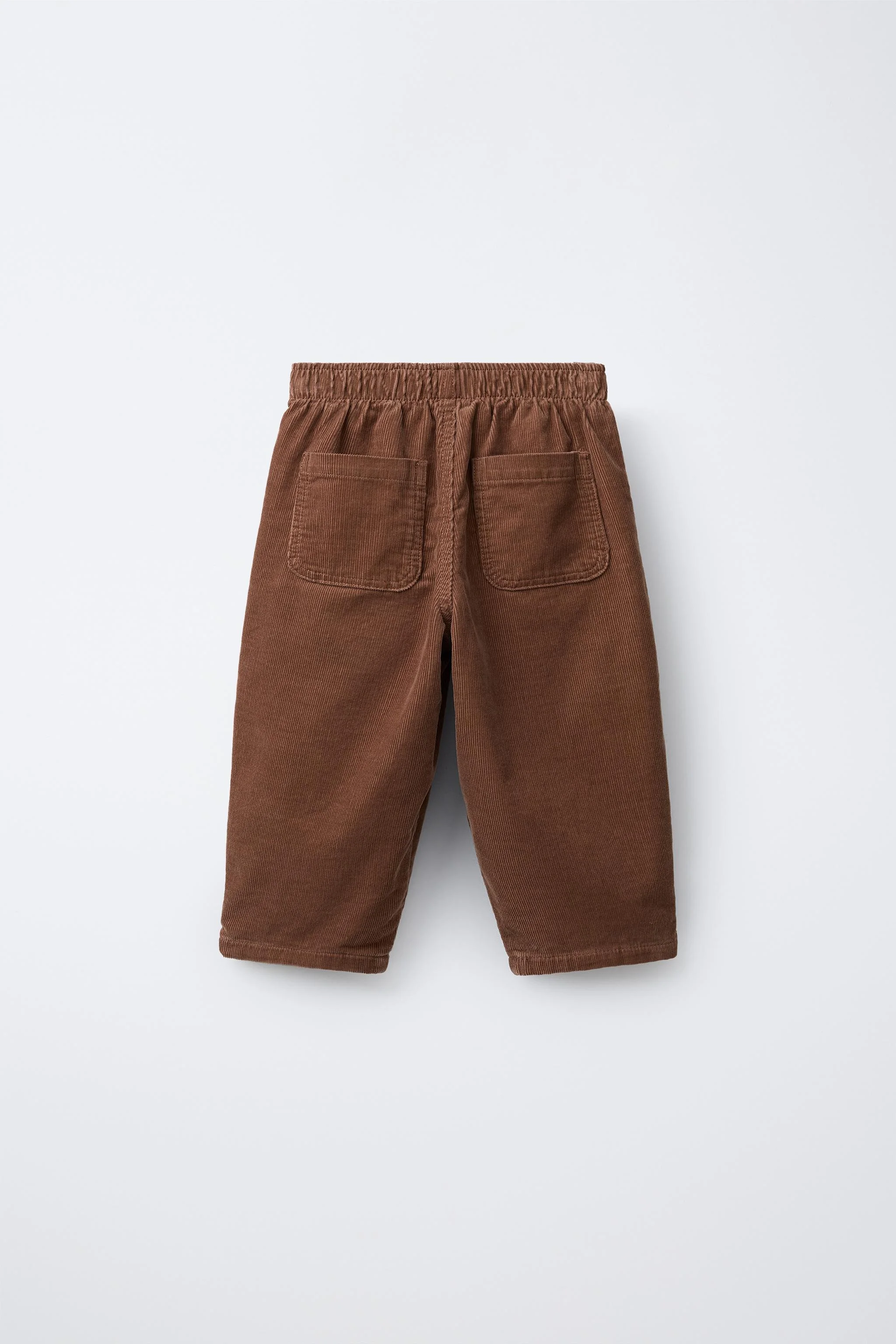 شلوار کبریتی آستر دار با دکمه