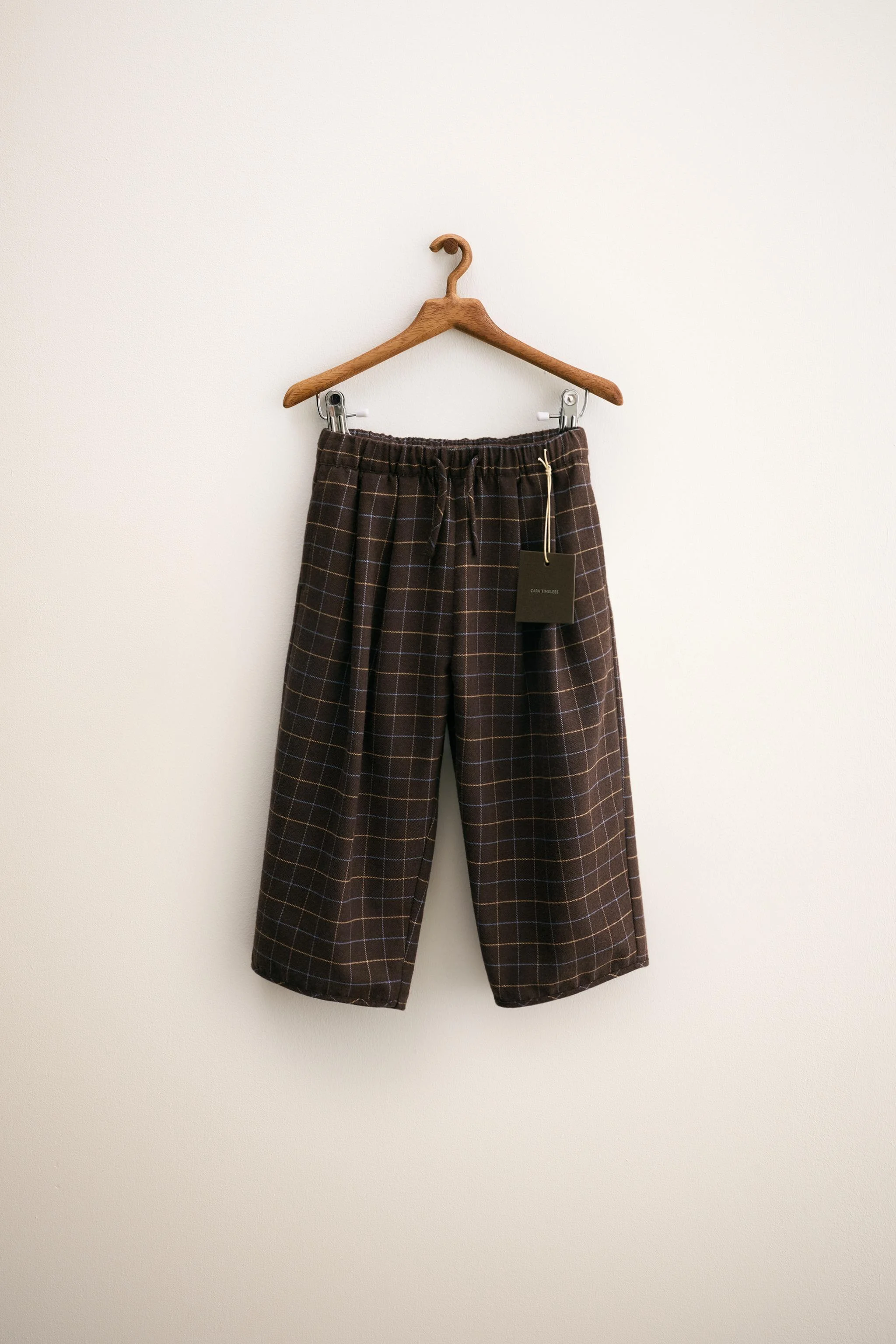 شلوار چهارخانه ZARA TIMELESS